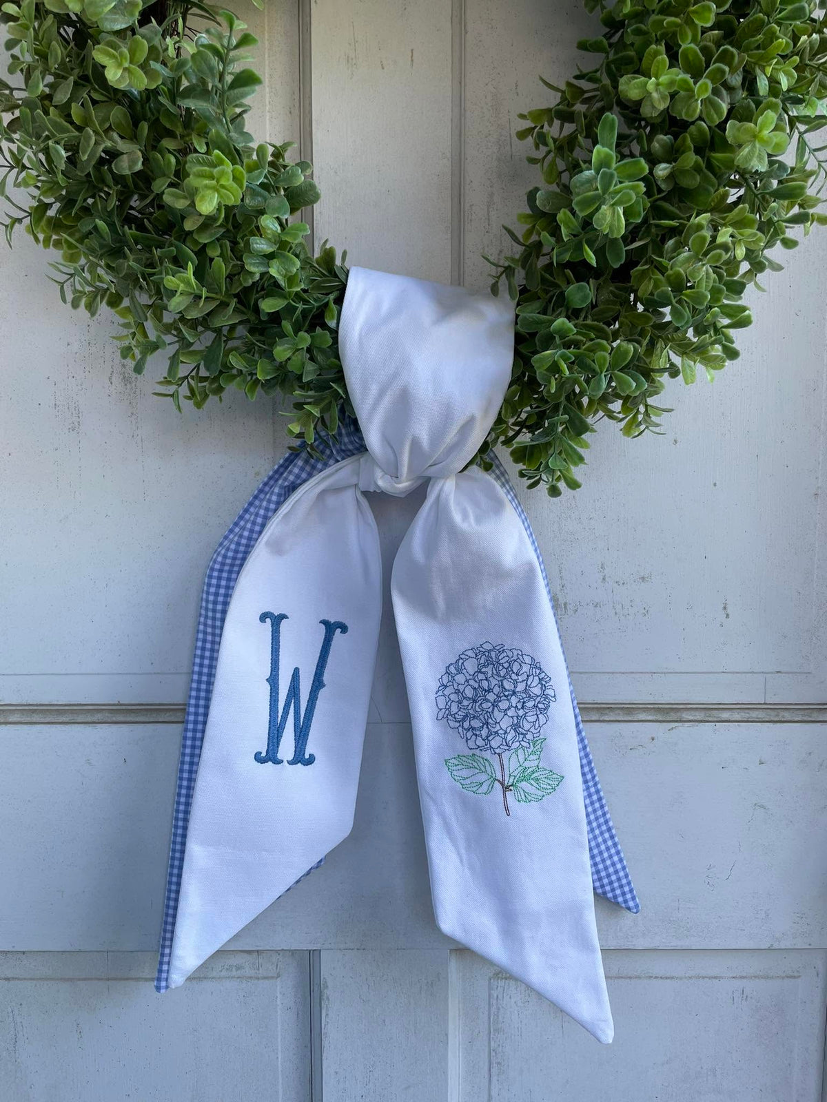 Wreath Sashes
