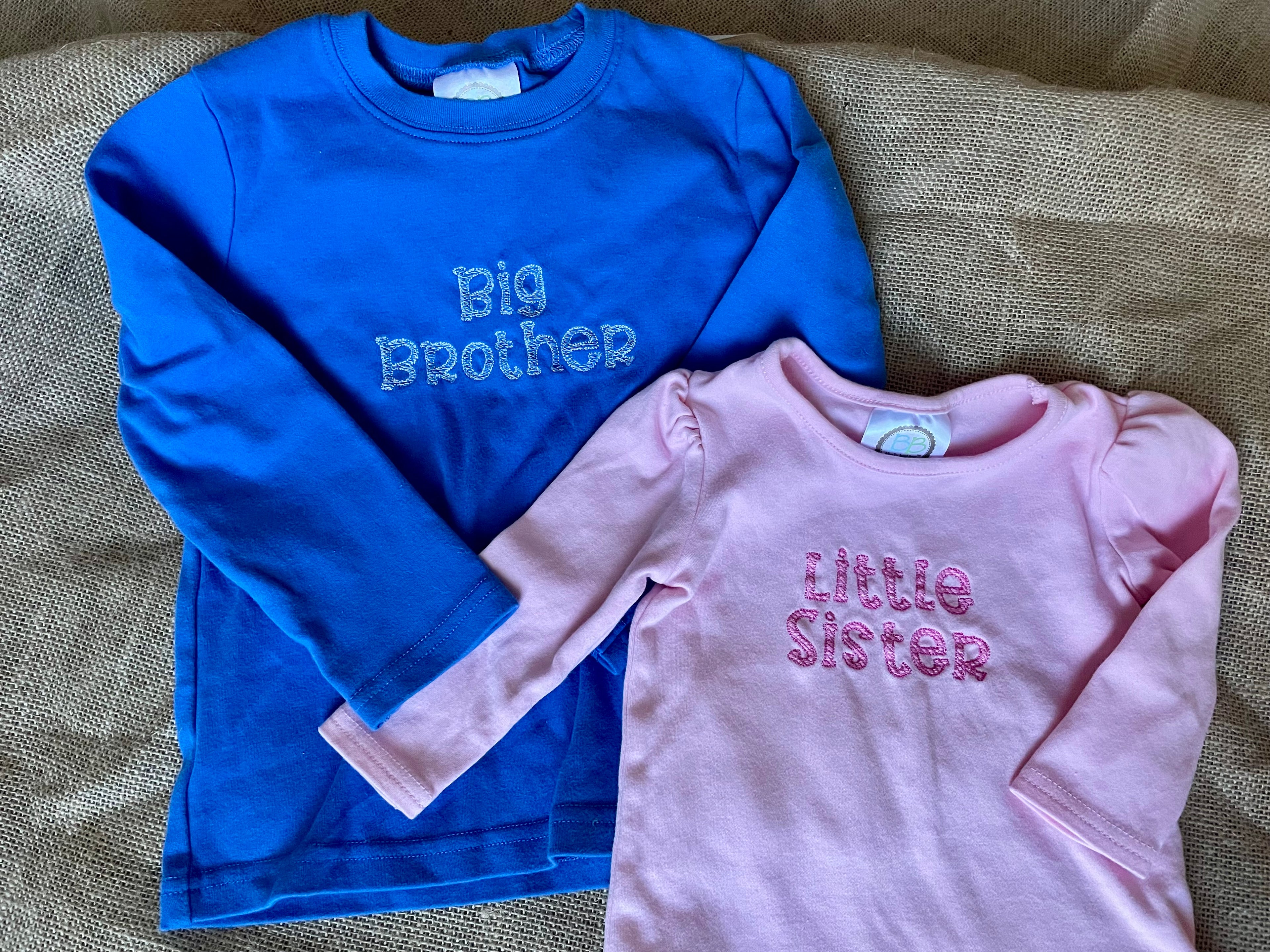 Personalized Sibling Shirts