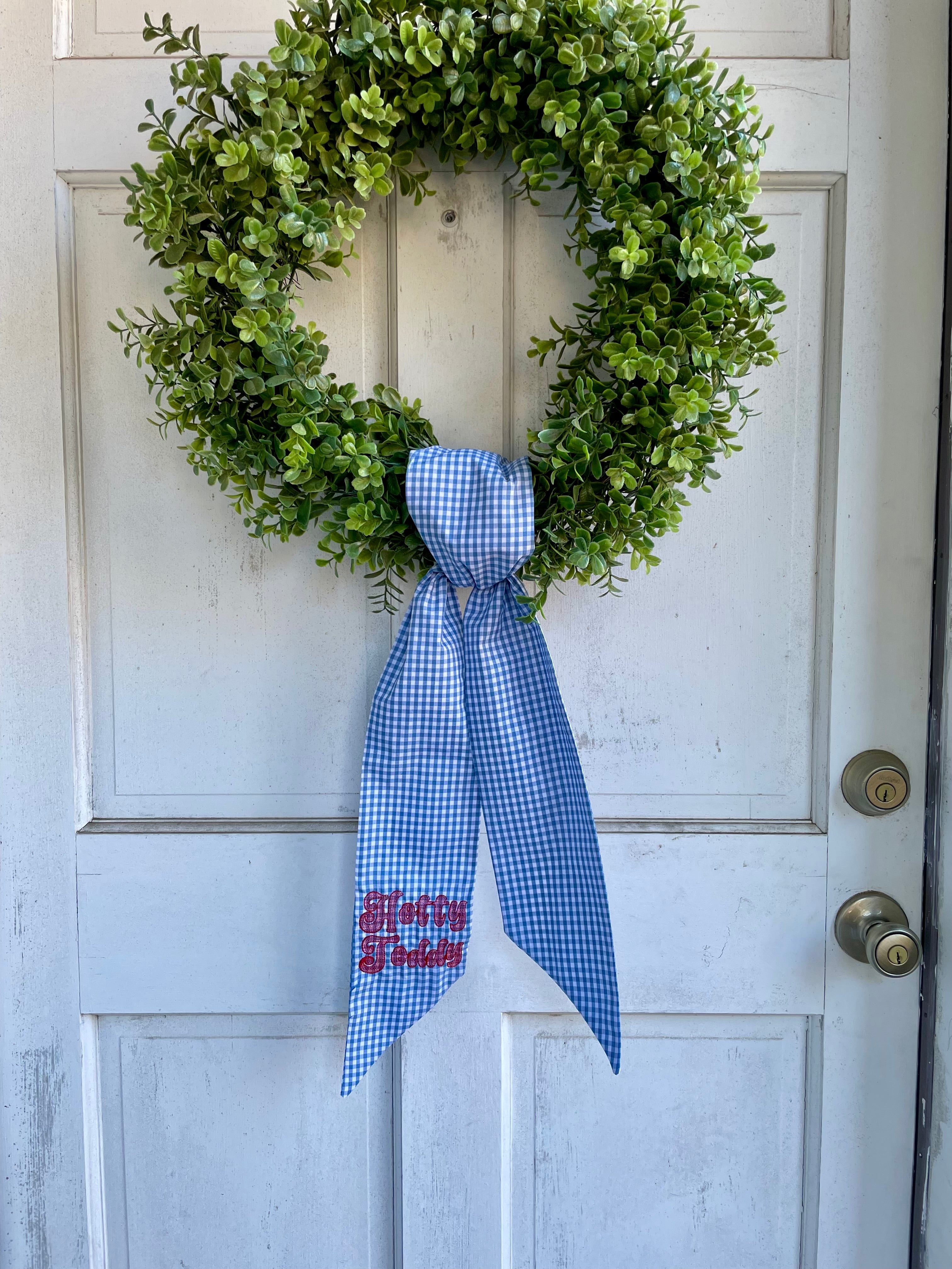Hotty Toddy Wreath Sash