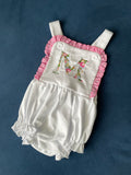 Floral Initial Sunsuit